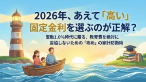 2026年あえて高い固定金利を選ぶのが正解か?