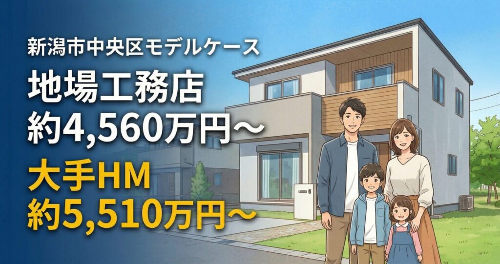 新潟の【土地込み総額】2026年リアルなモデルケース